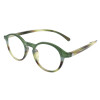 Lesebrille SPECNECS mit extra langen Bügeln und Federscharnier Grün + 2,00 dpt