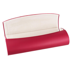 Etui "Maria" in Glattlederoptik mit Magnetverschluss zum Aufklappen in versch. Farben