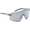 Sportbrille Leader LOPE in Dunkelgrau mit Verglasungsclip und silber verspiegelt