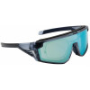 Sportbrille Leader GAIT in Blau mit Verglasungsclip und blau verspiegelt