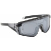 Sportbrille Leader GAIT in Dunkelgrau mit Verglasungsclip und Silber verspiegelt