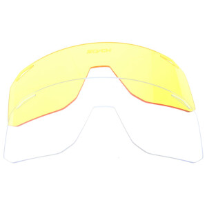 Stylische Sonnenbrille / Sportbrille SEVEN mit Wechselscheiben und Verglasungsclip