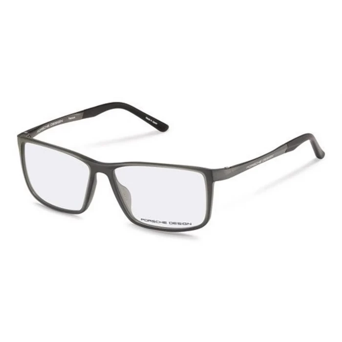 Moderne Porsche Design P8328  Vollrand Brillenfassung aus Titan in Grau