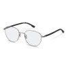 Rodenstock - Brillenfassung R7177 A aus Titan in Grau / Schwarz