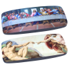 Hartschalen-Etui Fresco mit weichem Microfaserbezug und tollem Kunstdruck