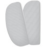Nasenpad in D-Form zum Aufkleben mit Anti-Rutsch Setex-Technologie - 3M Silikon Transparent 0,6 mm