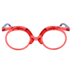 Schminkbrille / Schminkhilfe aus Kunststoff mit 2 klappbaren Gläsern in verschiedenen Stärken