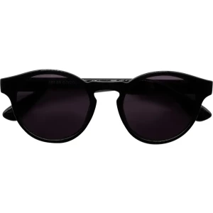 Umweltfreundliche Lesebrille MILAN mit Sonnenschutz Tönung und Federscharnier in Schwarz