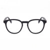 Extravagante Acetat-Brillenfassung FILA VFI989 Col. 0703 mit Federscharnier in Schwarz inkl. Etui