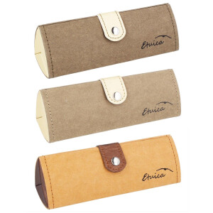 Auffälliges Hartschalen-Brillenetui mit Druckknopf...