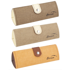 Auffälliges Hartschalen-Brillenetui mit Druckknopf...