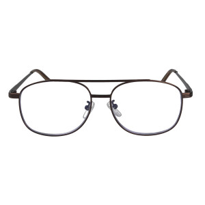 Schlichte Fertiglesebrille mit einfacher Entspiegelung...
