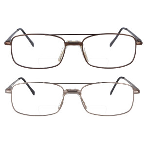 Klassische Bifokalbrille TIBOR (groß) mit...