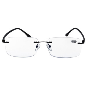 Schlichte Randlose-Fertiglesebrille Reinhold mit...