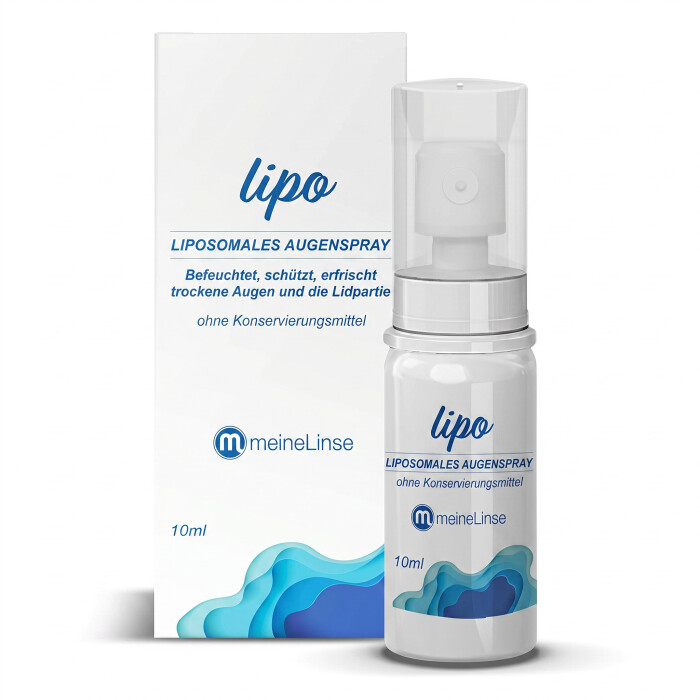 meineLinse LIPO Augenspray – Sanfte Pflege für trockene und empfindliche Augen, 10 ml