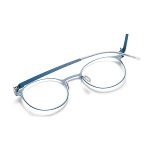 Etnia Barcelona NERI 490 in Petrol 49/21 Vollrand mit Federscharnier