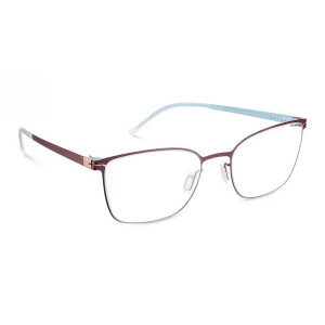 Etnia Barcelona SILVI 520 in Bordeaux - Hellblau 52/18 Vollrand mit Federscharnier