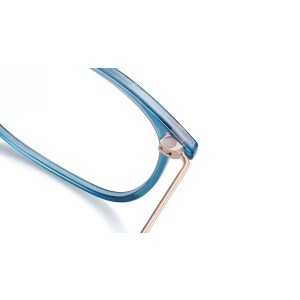 Etnia Barcelona TILE 530 in Petrol - Roségold 53/14 Kunststofffassung Vollrand