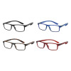 Schlichte Montana Lesebrille MNR3 mit hochwertigem Federscharnier und Nackenhalterfunktion aus Kunststoff