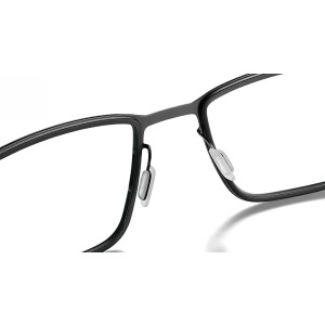 Etnia Barcelona LEDGE 540 in Schwarz 54/19 Vollrand mit Federscharnier