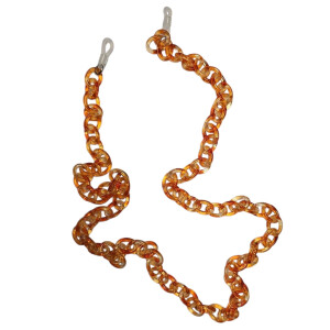 Schicke Brillenkette cc10 mit transparenten...