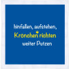 Rannenberg & Friends Mikrofaser - Spültuch 30 x 30 cm "Krönchen richten"