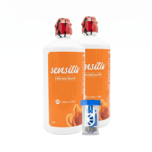 meineLinse sensitiv Peroxidlösung Doppelpack 2 x...