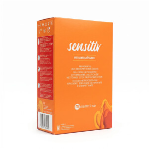 meineLinse sensitiv Peroxidlösung Doppelpack 2 x 360ml + 1 Behälter - konservierungsmittelfrei