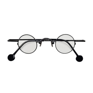 Originelle Lesebrille Dr. Schmidt aus Metall - mit individueller Stärke