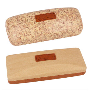 Stabiles Hartschalen- Brillenetui mit edler...