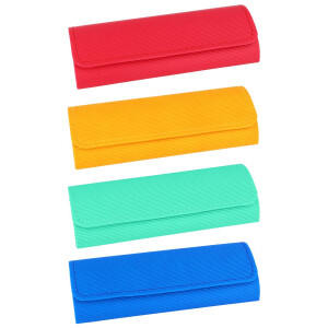 Farbenfrohes halbhartes Brillenetui RIMINI mit...