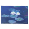 Brillenputztuch aus Microfaser von FRIDOLIN "Monet: Seerosen" 12,5 x 17,5 cm
