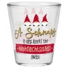 GRUSS & CO Schnapsglas-Set Motiv "Weihnachtsstress" Geschenkset bestehend aus 2 Schnapsgläsern