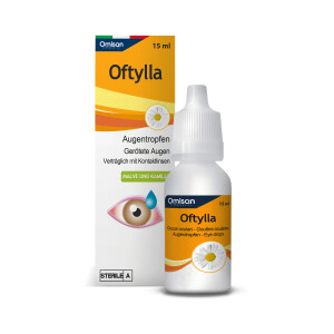 Omisan Oftylla Augentropfen mit Kamillen- und...