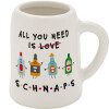 GRUSS & CO Schnapskrug "All you need is Schnaps"