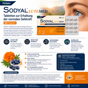 Omisan SODYAL LUTEMED Tabletten zur Erhaltung der...