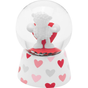 Sheepworld Schneekugel mit Motiv "Hab Dich lieb"