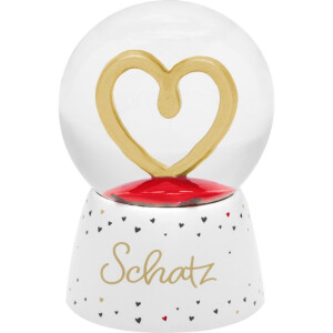 Traumkugel mit Motiv "Schatz"