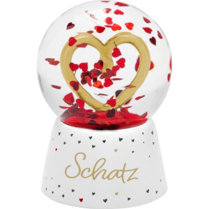 Traumkugel mit Motiv "Schatz"