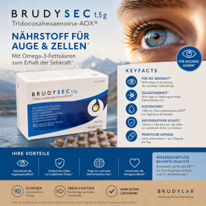 Brudy Sec 1.5mg - 90 Kapseln zur Nahrungsergänzung