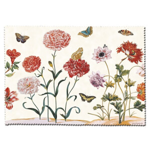 Hübsches Hartschalen - Brillenetui Maria Sybilla Merian mit Microfasertuch