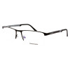 Zeitlose Halbrand-Brillenfassung HA 6560 002 für Herren in Schwarz / Grau