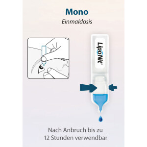 Liponit Augentropfen mono 0,1% Hyaluron, 1er Pack (15 x...