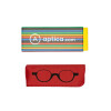Ausdrucksstarke Look-Over-Lesebrille Bridge Panto Rainbow mit runden Gläsern