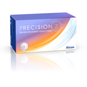 PRECISION 7 One-Week Tageslinsen, sphärische Kontaktlinsen, 27 Stück / BC 8.4 mm / DIA 14.2
