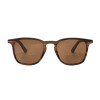 Zeitlose Bifokal Lese-Sonnenbrille Panda Sun Yin in dunklem Bambus-Ton + 1,50 dpt