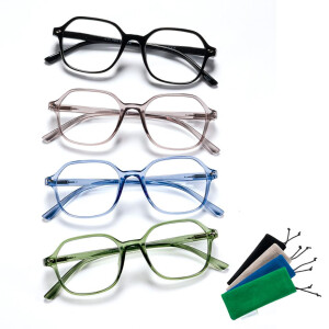 Zeitlose Fertig-Lesebrille SOFIA mit Federscharnier und...