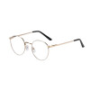 Filigrane Lesebrille /-hilfe BEVERLY mit Einsteckbeutel in Weiß-Gold +1,50 dpt