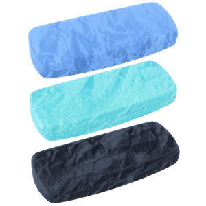 Elegantes Brillenetui Carrara mit Samtlook in drei Farben