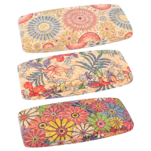 Metalletui "Girona" aus recyceltem Kork in 3...